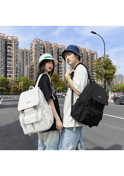 Ins Lise Üniversite Öğrencilerinin Kore Versiyonu Trend Okul Japon Çevirme Büyük Kapasiteli Bilgisayar Sırt Erkekler Çantası (Yurt Dışından) fırsatları