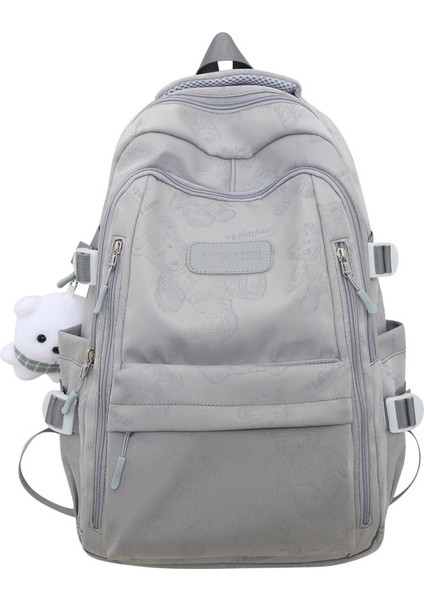 2023 Yaz Yeni Omuzdan Askili Çanta Kadın Kore Versiyonu Basit Okul Çantası Kadın Kolej Okul Çantası Basit Büyük Kapasiteli Açık Seyahat Çantası (Yurt Dışından) fırsatları