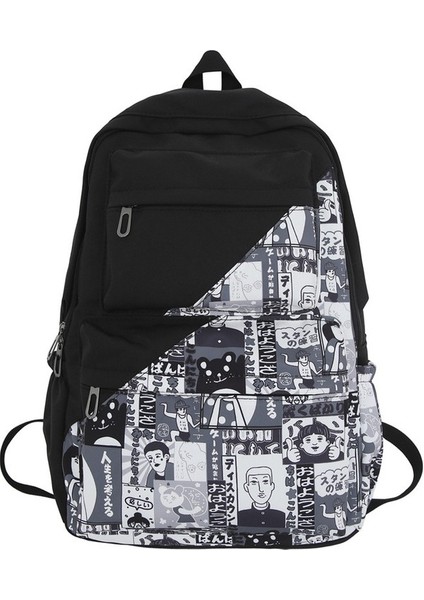 Grafiti Okul Kadın Ortaokul Lise Öğrencisi Erkek Büyük Kapasiteli Mori Sırt Çantası (Yurt Dışından) fiyatları
