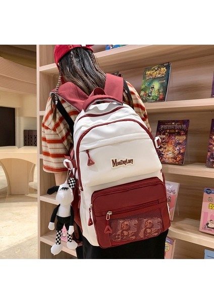 Büyük Kapasiteli Okul Kadın Tüm Maç Lise Öğrencisi Kolej Öğrencisi Sırt Ortaokul Öğrencisi Sırt Çantası (Yurt Dışından) modelleri