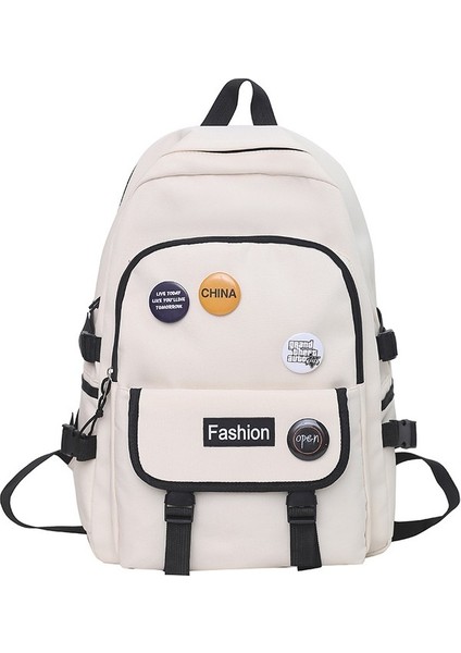 Erkek Üniversite Öğrencileri Için Okul Lise Öğrencisi Sırt Kadın Ortaokul Öğrencisi Büyük Kapasiteli Seyahat Için ve Çok Yönlü Sırt Çantası (Yurt Dışından)