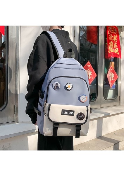 Erkek Üniversite Öğrencileri Için Okul Lise Öğrencisi Sırt Kadın Ortaokul Öğrencisi Büyük Kapasiteli Seyahat Için ve Çok Yönlü Sırt Çantası (Yurt Dışından) modelleri