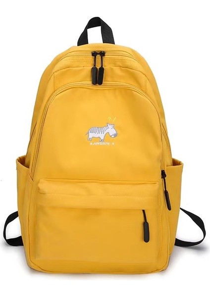 Ortaokul Öğrencileri Lise Öğrencileri Sırt Çantası Kadın Büyük Kapasiteli Çok Katmanlı Basit Ortaokul Öğrencileri Sırt Çantası Moda Okul Çantası (Yurt Dışından)