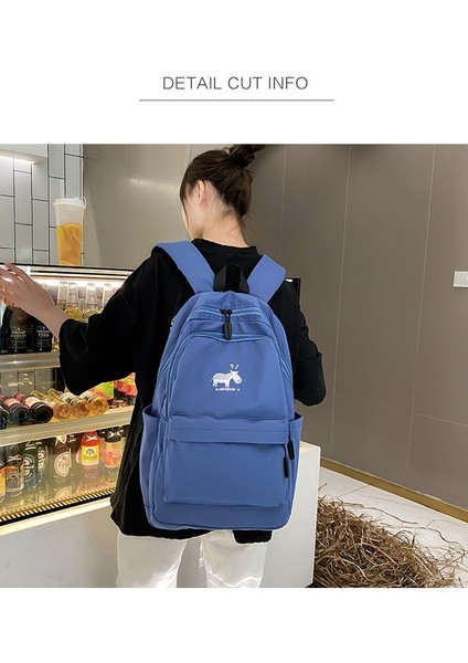 Ortaokul Öğrencileri Lise Öğrencileri Sırt Çantası Kadın Büyük Kapasiteli Çok Katmanlı Basit Ortaokul Öğrencileri Sırt Çantası Moda Okul Çantası (Yurt Dışından) modelleri