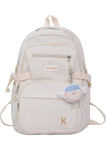 Ortaokul ve Lise Öğrencileri Üniversite Öğrencileri Düz Renk Sırt Sırt Büyük Kapasiteli Okul Kadın Çantası (Yurt Dışından) fiyatları