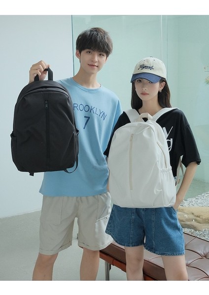 Lise Öğrencisi Okul Çantası Kadın Büyük Kapasiteli Rahat Spor Sırt Çantası Üniversite Öğrencisi Basit Seyahat Sırt Çantası Bilgisayar Çantası (Yurt Dışından) fiyatları