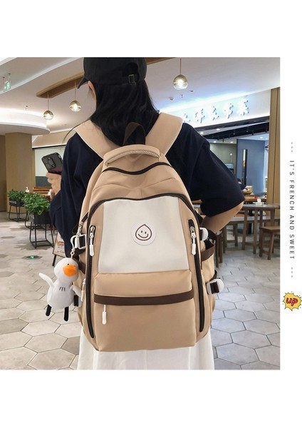 Sırt Erkek Büyük Kapasiteli Seyahat Sırt Kadın Ortaokul Öğrencisi Lise Üniversite Öğrencisi Okul Erkek Çantası (Yurt Dışından) modelleri