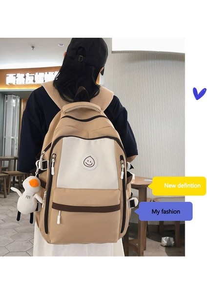 Sırt Erkek Büyük Kapasiteli Seyahat Sırt Kadın Ortaokul Öğrencisi Lise Üniversite Öğrencisi Okul Erkek Çantası (Yurt Dışından) indirimleri