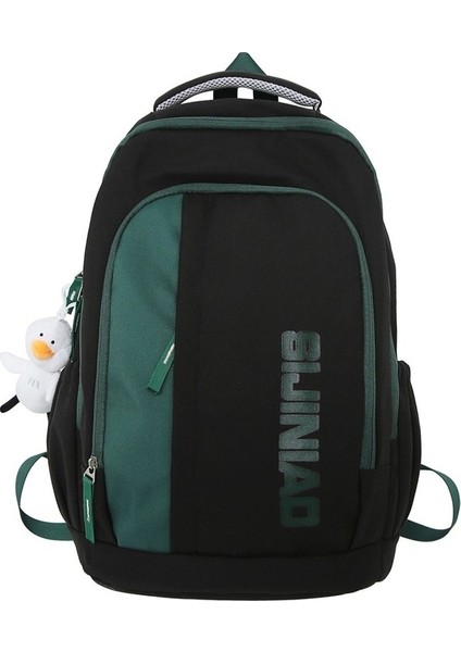 Öğrenci Okul Büyük Kapasiteli Sırt Mektup Sevimli Kolye Sırt Çantası (Yurt Dışından)