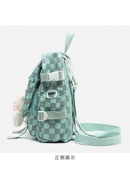 2023 Yeni Dama Tahtası Moda Sırt Çantası, Hafif Yaz Stili, Büyük Kapasiteli, Taze ve Tatlı Stil (Yurt Dışından) fiyatları