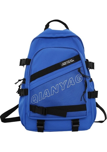 Kadın Büyük Kapasiteli Sırt Açık Hava Seyahati Büyük Kapasiteli Sırt Lise Öğrencisi Okul Nın Kore Versiyonu Çanta (Yurt Dışından)