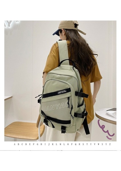 Kadın Büyük Kapasiteli Sırt Açık Hava Seyahati Büyük Kapasiteli Sırt Lise Öğrencisi Okul Nın Kore Versiyonu Çanta (Yurt Dışından) fiyatları