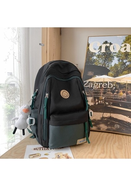 Ortaokul Öğrencileri Okul Kontrast Renk Sırt Kampüs Üniversite Öğrencileri Eğlence Seyahat Sırt Çantası (Yurt Dışından) modelleri