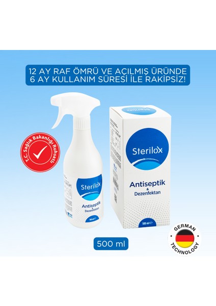Antiseptik & Dezenfektan 500 ml