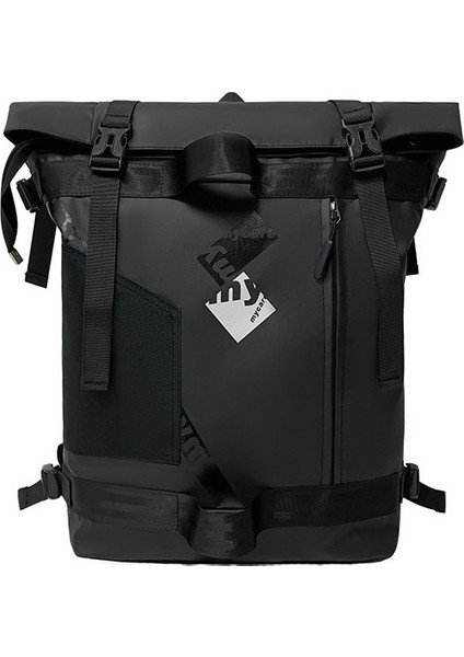 Sokak Trendi Sırt Kore Versiyonu Rulo Moda Kişiselleştirilmiş Sırt Erkek Büyük Kapasiteli Su Geçirmez Üniversite Öğrencisi Okul Çantası (Yurt Dışından) modelleri