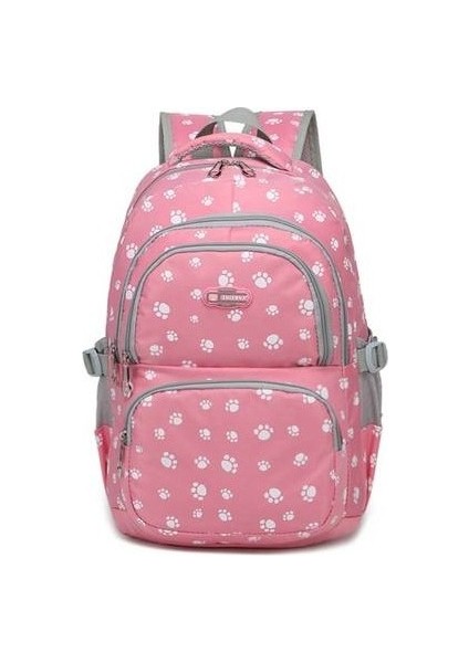 Kadınlar Kore Tarzı Sırt Çantası, Şeker Rengi Moda Öğrenci Sırt Çantası (Yurt Dışından)