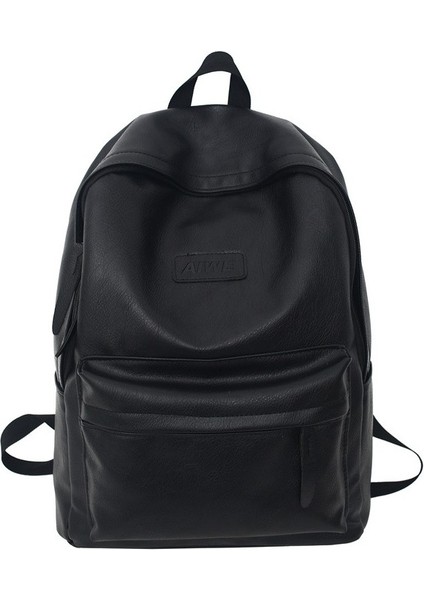 Omuzdan Askili Çanta Kadın Harajuku Kolej Okul Çantası Ortaokul Öğrencisi Kore Versiyonu Basit Düz Renk Büyük Kapasiteli Öğrenci Sırt Çantası (Yurt Dışından) fırsatları