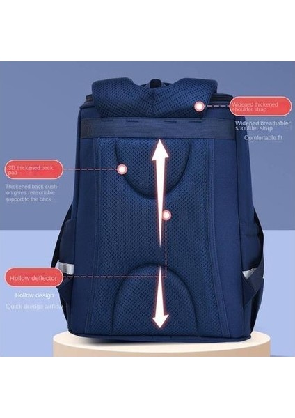 Kademeli Ilkokul Çantaları, Erkek ve Kızlar 1-6 Sınıf Aşınmaya Dayanıklı Omuz Çantaları (Yurt Dışından) fırsatları