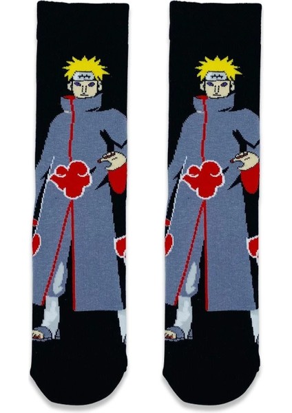 Anime Boruto Uzumaki Tasarım Soket Çorap