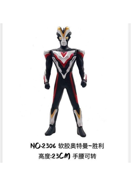 Ultraman Oyuncakları Yumuşak Plastik Figürler (Yurt Dışından)