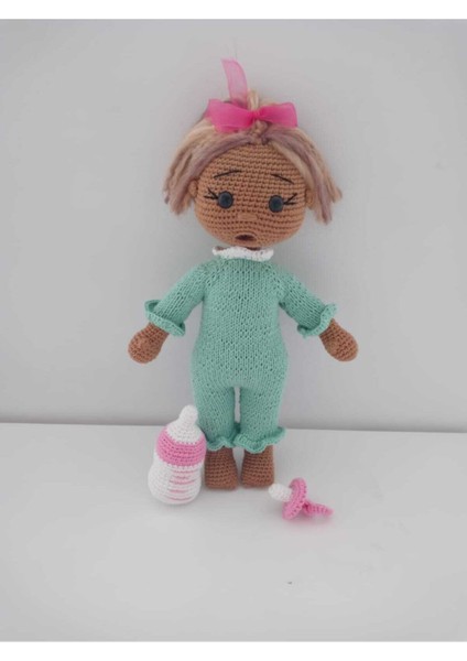 Elite Masum Bebek Uyku Arkadaşı Amigurumi Organik Oyuncak 1 Adet