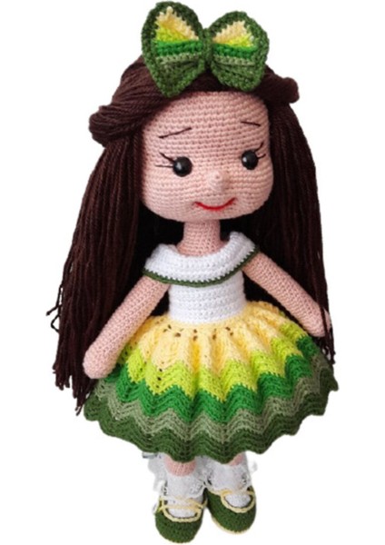 Elite Tropikal Karnaval Bebek Amigurumi Karnaval Bebek 1 Adet