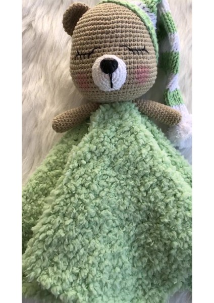 Elite Ayıcık Örgü Uyku Arkadaşı Model 11 (Amigurumi) 1 Adet