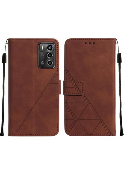 Zte Blade A72 Kılıf Tam Kaplar Deri Dokulu Kapaklı Cüzdan Standlı Kartvizitli Kopçalı Kapak Kartlıklı Uzun Askılı (Yurt Dışından) indirimleri