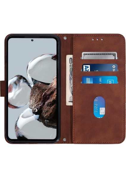Xiaomi 12T/12T Pro 5g Kılıf Tam Kaplar Deri Dokulu Kapaklı Cüzdan Standlı Kartvizitli Kopçalı Kapak Kartlıklı Uzun Askılı (Yurt Dışından) indirimleri