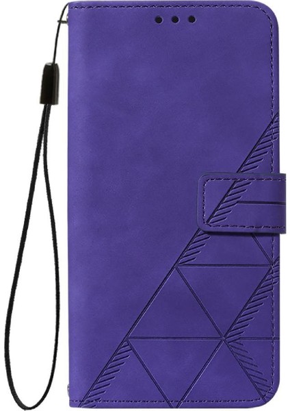 Tecno Camon 19 Pro 5g Kılıf Tam Kaplar Deri Dokulu Kapaklı Cüzdan Standlı Kartvizitli Kopçalı Kapak Kartlıklı Uzun Askılı (Yurt Dışından)