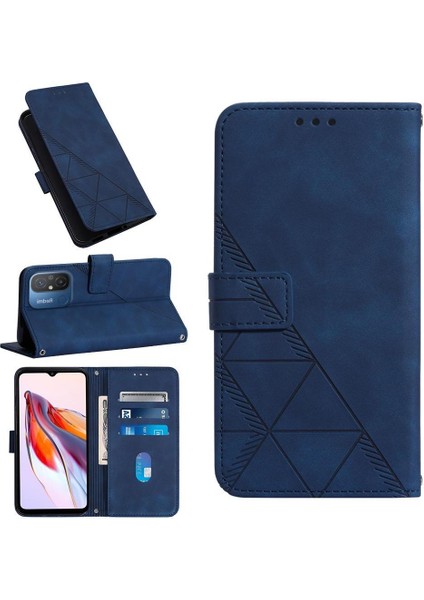 Xiaomi Redmi 12C Kılıf Tam Kaplar Deri Dokulu Kapaklı Cüzdan Standlı Kartvizitli Kopçalı Kapak Kartlıklı Uzun Askılı (Yurt Dışından) fırsatları