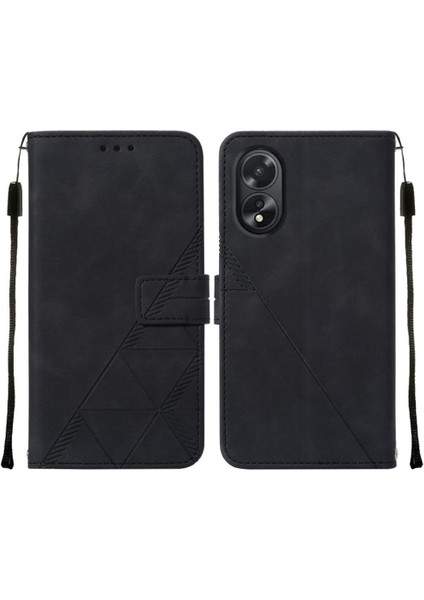 Oppo A38 4g Kılıf Tam Kaplar Deri Dokulu Kapaklı Cüzdan Standlı Kartvizitli Kopçalı Kapak Kartlıklı Uzun Askılı (Yurt Dışından) modelleri