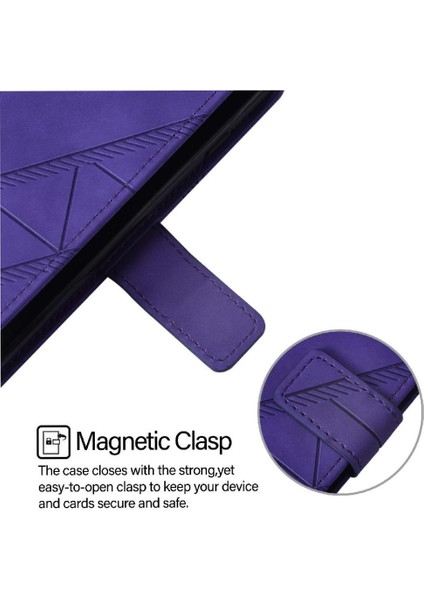 Realme C21/C20 Kılıf Tam Kaplar Deri Dokulu Kapaklı Cüzdan Standlı Kartvizitli Kopçalı Kapak Kartlıklı Uzun Askılı (Yurt Dışından) fiyatları