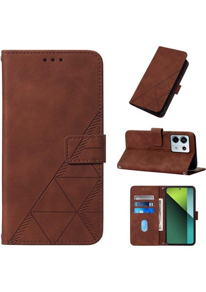 Xiaomi Redmi Note 13 Pro 5g Kılıf Tam Kaplar Deri Dokulu Kapaklı Cüzdan Standlı Kartvizitli Kopçalı Kapak Kartlıklı Uzun Askılı (Yurt Dışından) modelleri