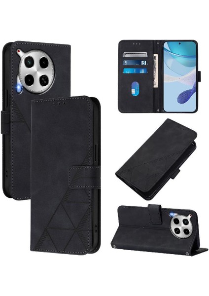 Tecno Camon 30 5g Kılıf Tam Kaplar Deri Dokulu Kapaklı Cüzdan Standlı Kartvizitli Kopçalı Kapak Kartlıklı Uzun Askılı (Yurt Dışından) indirimleri