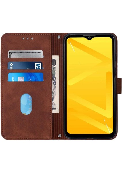 Zte Blade A71 Kılıf Tam Kaplar Deri Dokulu Kapaklı Cüzdan Standlı Kartvizitli Kopçalı Kapak Kartlıklı Uzun Askılı (Yurt Dışından) fırsatları