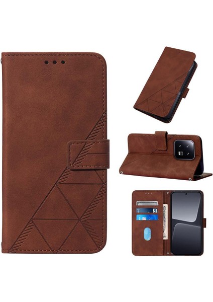 Xiaomi 13 5g Kılıf Tam Kaplar Deri Dokulu Kapaklı Cüzdan Standlı Kartvizitli Kopçalı Kapak Kartlıklı Uzun Askılı (Yurt Dışından) modelleri