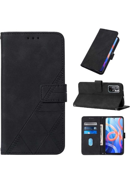 Xiaomi Poco M4 Pro 5g Kılıf Tam Kaplar Deri Dokulu Kapaklı Cüzdan Standlı Kartvizitli Kopçalı Kapak Kartlıklı Uzun Askılı (Yurt Dışından) modelleri