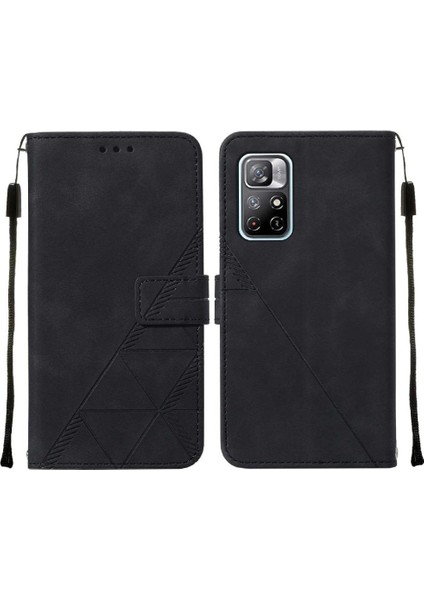 Xiaomi Poco M4 Pro 5g Kılıf Tam Kaplar Deri Dokulu Kapaklı Cüzdan Standlı Kartvizitli Kopçalı Kapak Kartlıklı Uzun Askılı (Yurt Dışından) indirimleri