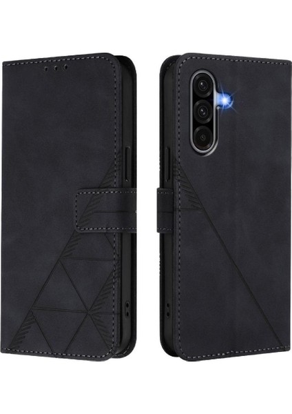 Samsung Galaxy A36 5g Kılıf Tam Kaplar Deri Dokulu Kapaklı Cüzdan Standlı Kartvizitli Kopçalı Kapak Kartlıklı Uzun Askılı (Yurt Dışından) indirimleri