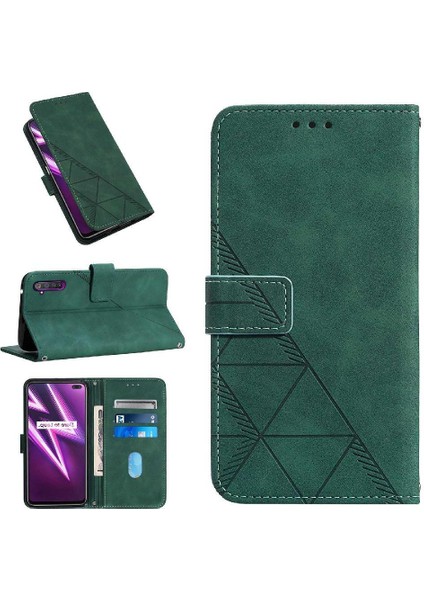 Realme 6 Pro Kılıf Tam Kaplar Deri Dokulu Kapaklı Cüzdan Standlı Kartvizitli Kopçalı Kapak Kartlıklı Uzun Askılı (Yurt Dışından) modelleri