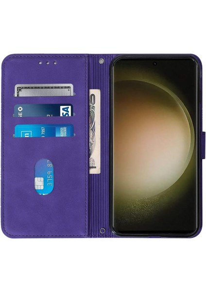 Samsung Galaxy S24 Ultra 5g Kılıf Tam Kaplar Deri Dokulu Kapaklı Cüzdan Standlı Kartvizitli Kopçalı Kapak Kartlıklı Uzun Askılı (Yurt Dışından) indirimleri