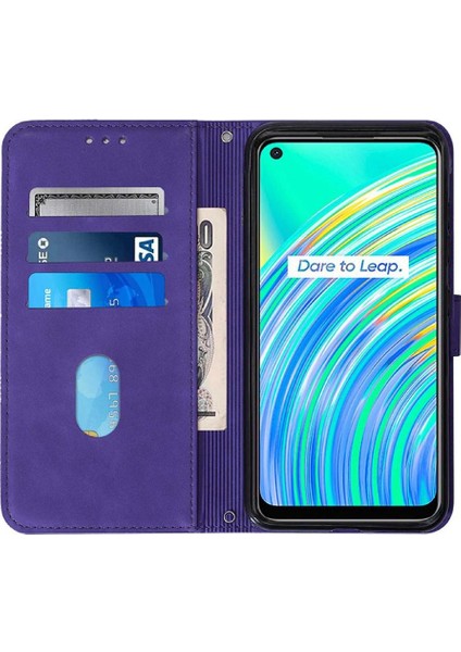Realme 6 Pro Kılıf Tam Kaplar Deri Dokulu Kapaklı Cüzdan Standlı Kartvizitli Kopçalı Kapak Kartlıklı Uzun Askılı (Yurt Dışından) indirimleri