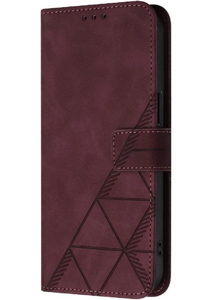 Tecno Spark 30C 5g Kılıf Tam Kaplar Deri Dokulu Kapaklı Cüzdan Standlı Kartvizitli Kopçalı Kapak Kartlıklı Uzun Askılı (Yurt Dışından)