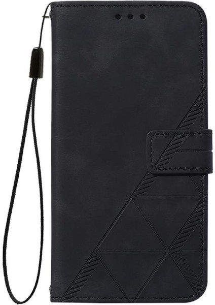 Honor Magic 6 Lite 5g Kılıf Tam Kaplar Deri Dokulu Kapaklı Cüzdan Standlı Kartvizitli Kopçalı Kapak Kartlıklı Uzun Askılı (Yurt Dışından)