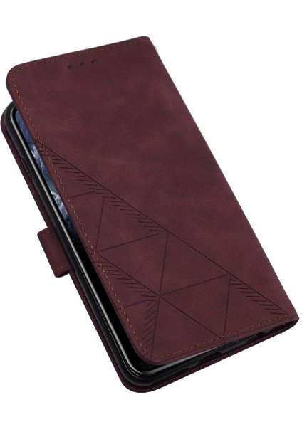 iPhone 12 Pro Max Kılıf Tam Kaplar Deri Dokulu Kapaklı Cüzdan Standlı Kartvizitli Kopçalı Kapak Kartlıklı Uzun Askılı (Yurt Dışından) fırsatları