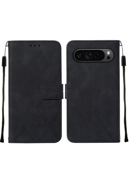 Google Pixel 9 Pro 5g Kılıf Tam Kaplar Deri Dokulu Kapaklı Cüzdan Standlı Kartvizitli Kopçalı Kapak Kartlıklı Uzun Askılı (Yurt Dışından) modelleri