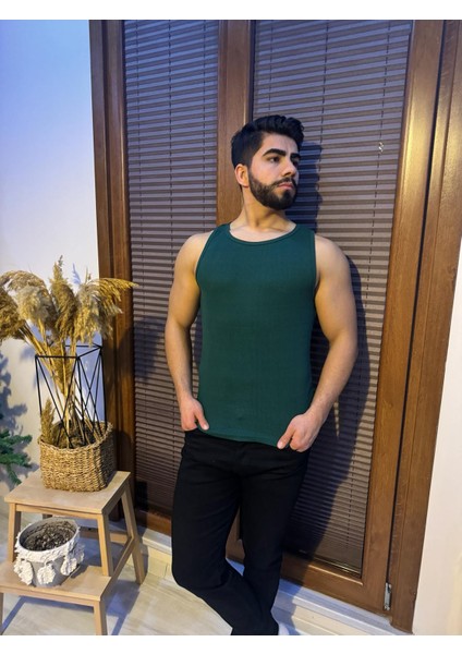 Erkek Kaşkorse Kumaş Fitilli Atlet fiyatları