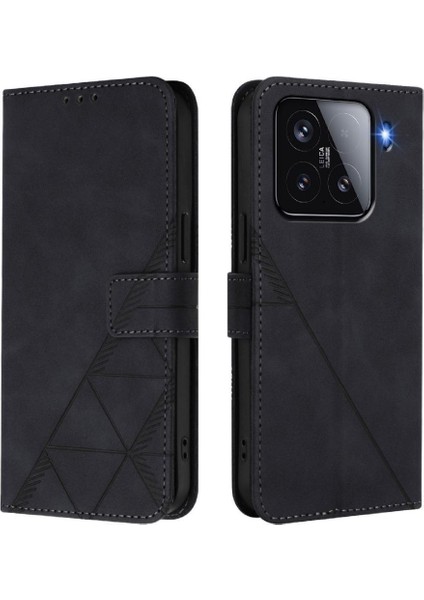 Xiaomi 15 5g Kılıf Tam Kaplar Deri Dokulu Kapaklı Cüzdan Standlı Kartvizitli Kopçalı Kapak Kartlıklı Uzun Askılı (Yurt Dışından) indirimleri