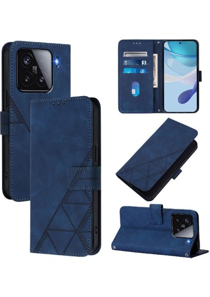 Xiaomi 15 5g Kılıf Tam Kaplar Deri Dokulu Kapaklı Cüzdan Standlı Kartvizitli Kopçalı Kapak Kartlıklı Uzun Askılı (Yurt Dışından) indirimleri